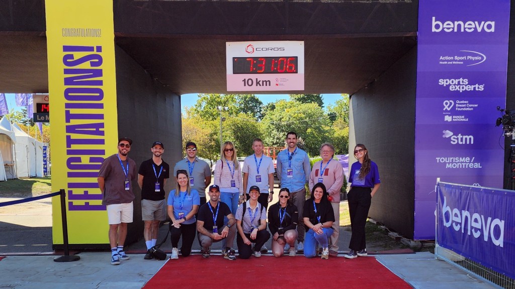 Au coeur du…Marathon Beneva de&nbsp;Montréal