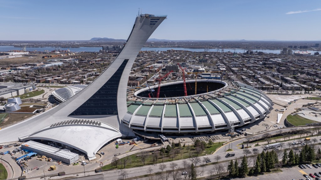 Série “Stade O” #2 – Économie circulaire dans le sport : comment le Stade olympique de Montréal transforme un démantèlement en modèle&nbsp;durable